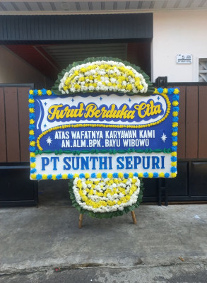 Papan Bunga Duka di Kabil
